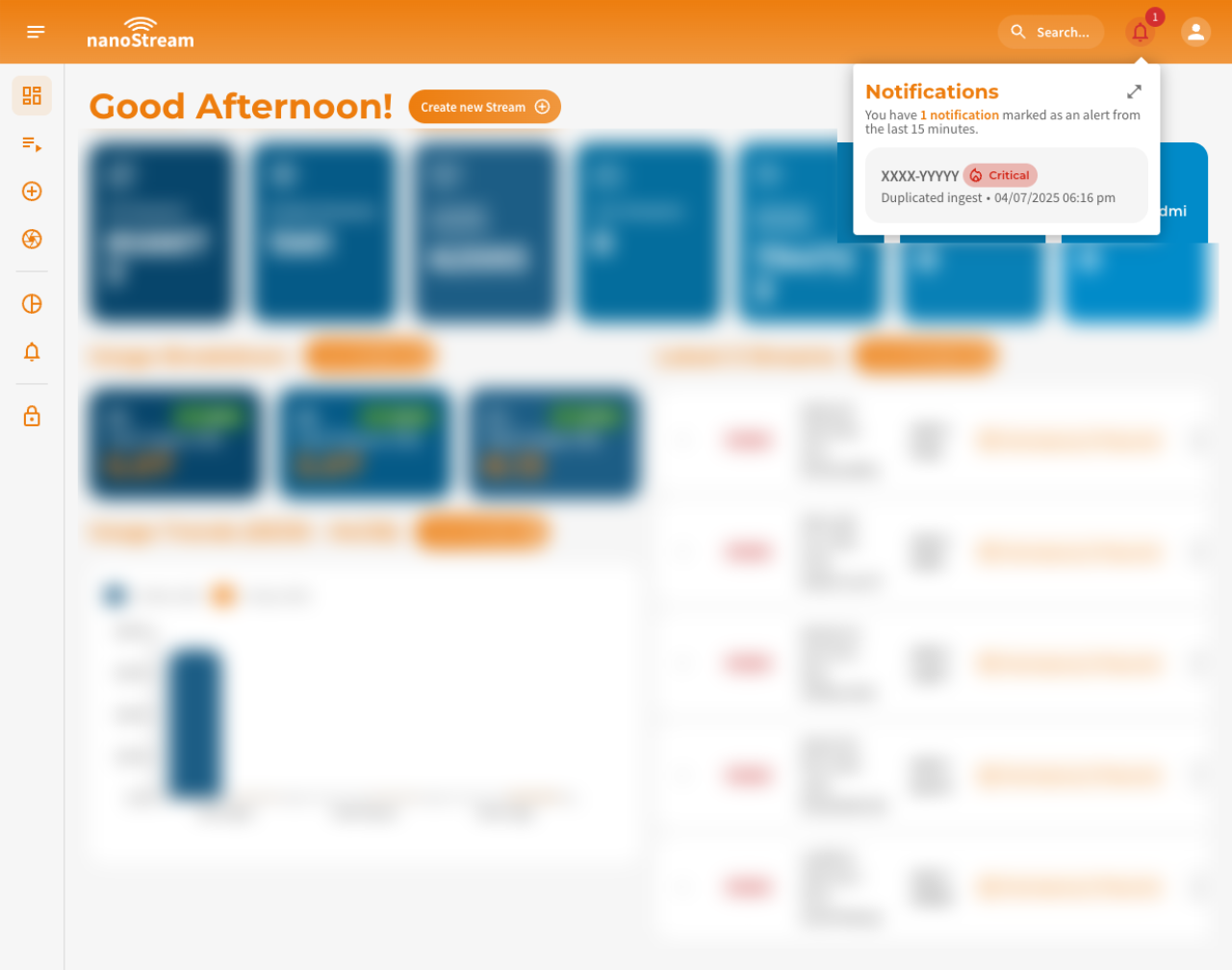 Screenshot: Example Notification